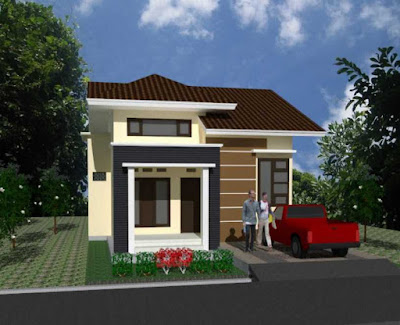 Desain rumah minimalis type 36 Rumah minimalis tampak depan