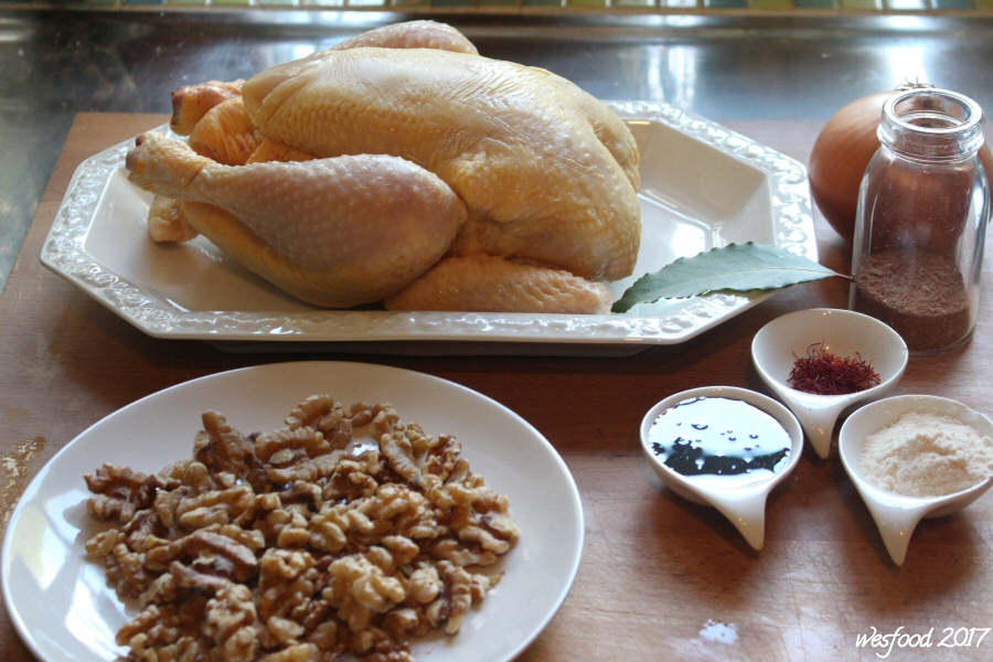 WesFood - Herr Westerhausen kocht ...: Persisches Huhn in Granatapfel ...