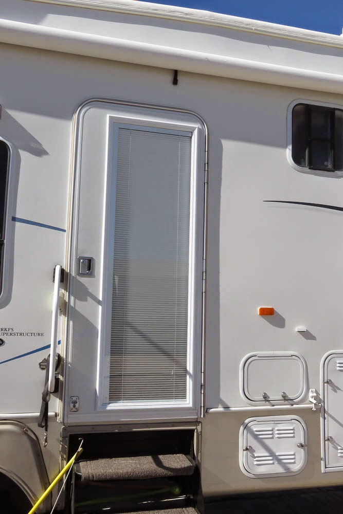 Enjoy The Journey RV Trailer Door Window Insert