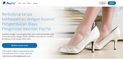 Verifikasi Account Paypal dengan Rekening Bank Lokal