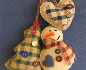 80 Ideas de enfeites de natal com feltro 80 Ideas de enfeites de natal com feltro