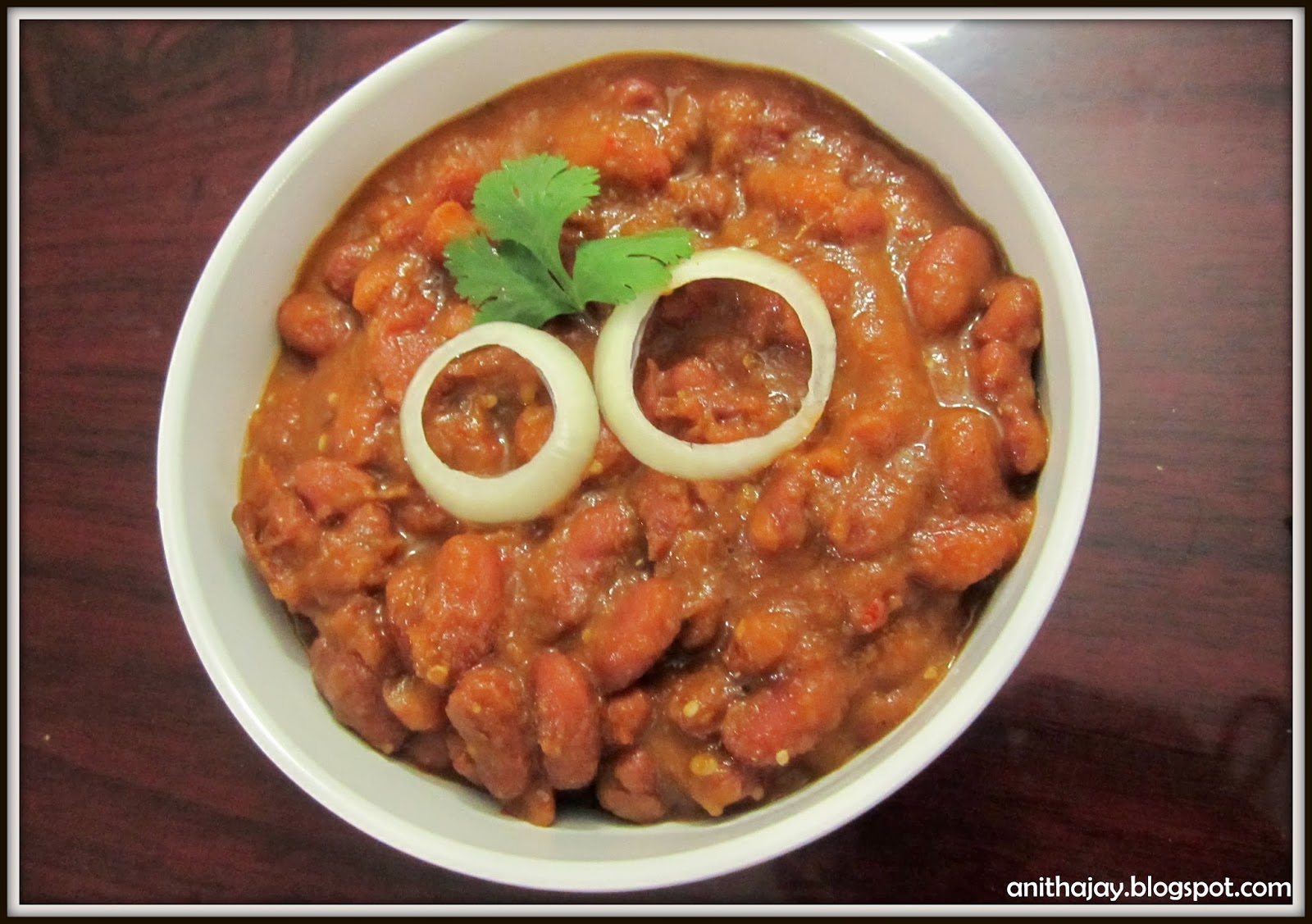 Anitha's Kitchen Diary: Rajma Masala | Red Kidney Bean Masala
