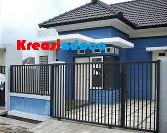 Desain Pagar Rumah Tertutup Radea