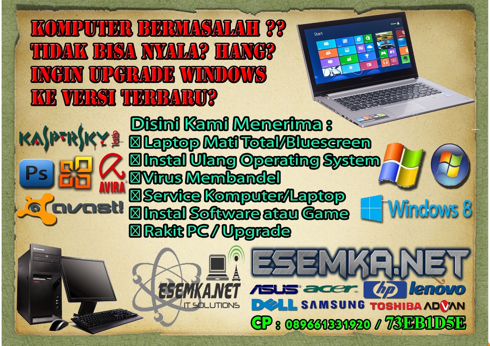 35+ Trend Terbaru Pamflet Jasa Servis Little Duckling Blog