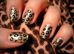 nail cheetah zebra