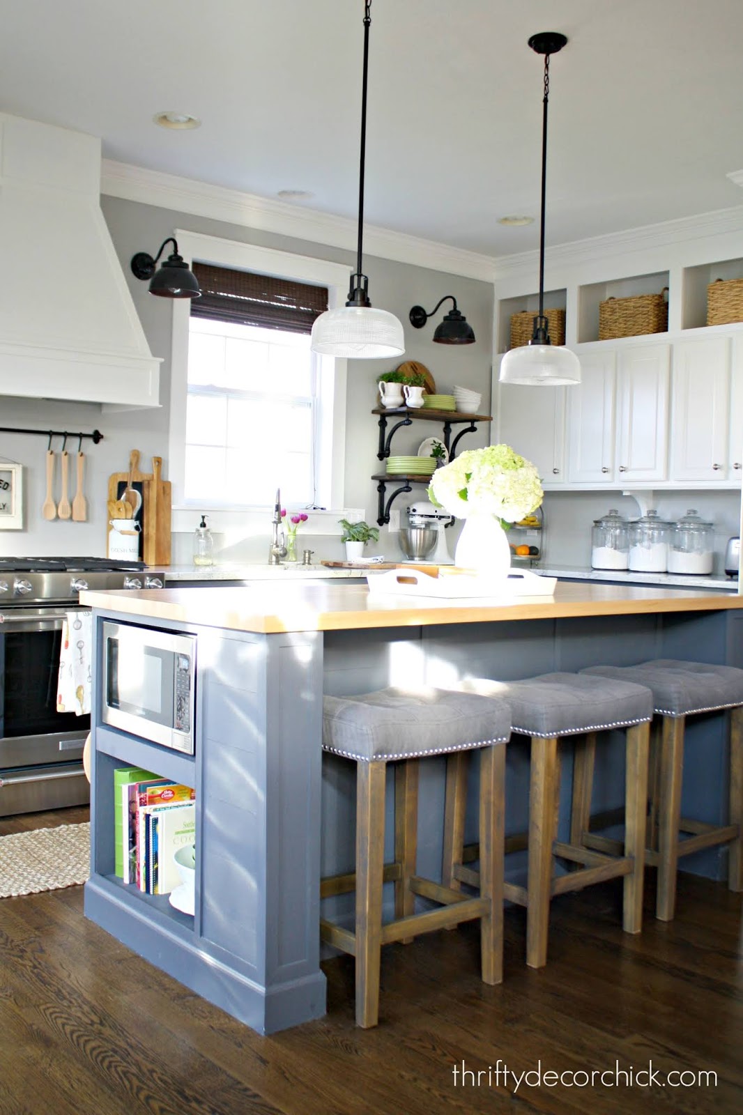 Customize a Kitchen Island With These Easy DIY Updates Thrifty Decor