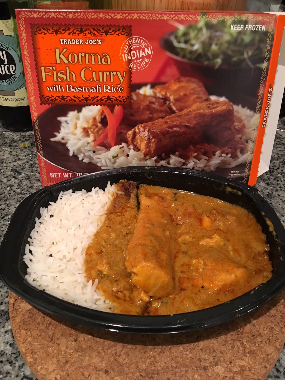 panda bytes Korma Fish Curry