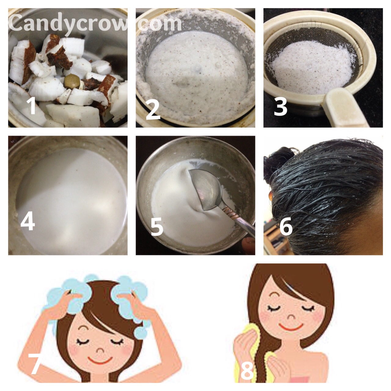 How To Get Smooth And Silky Hair At Home Candy Crow