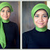 Tutorial Hijab Segi Empat Dengan Ciput Topi