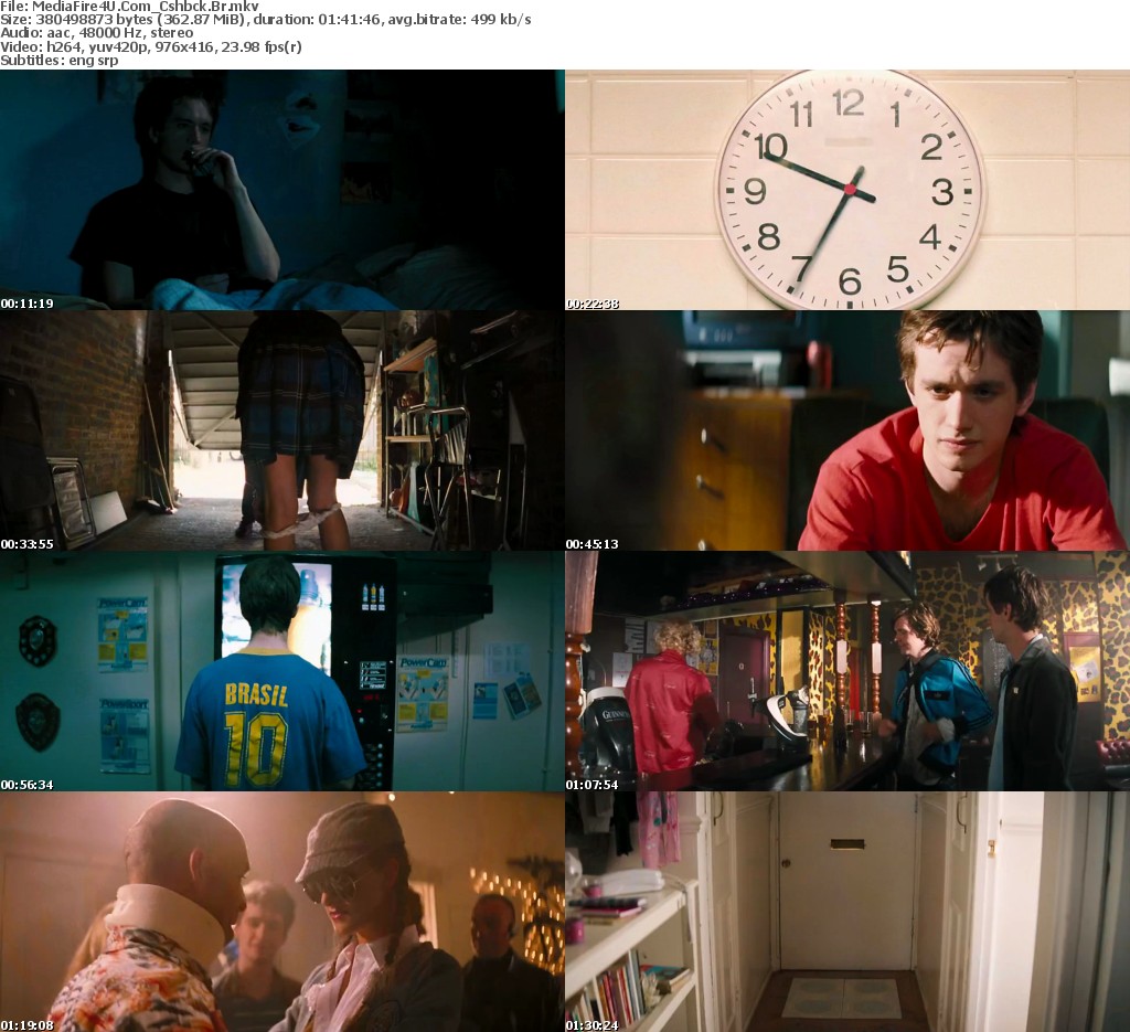 Cashback [2006][BRRIp][English][976416] Free Download Bluray Movies