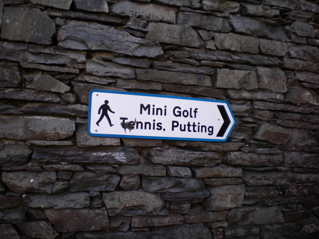 The Ham and Egger Files Minigolf courses at The Glebe in Bownesson