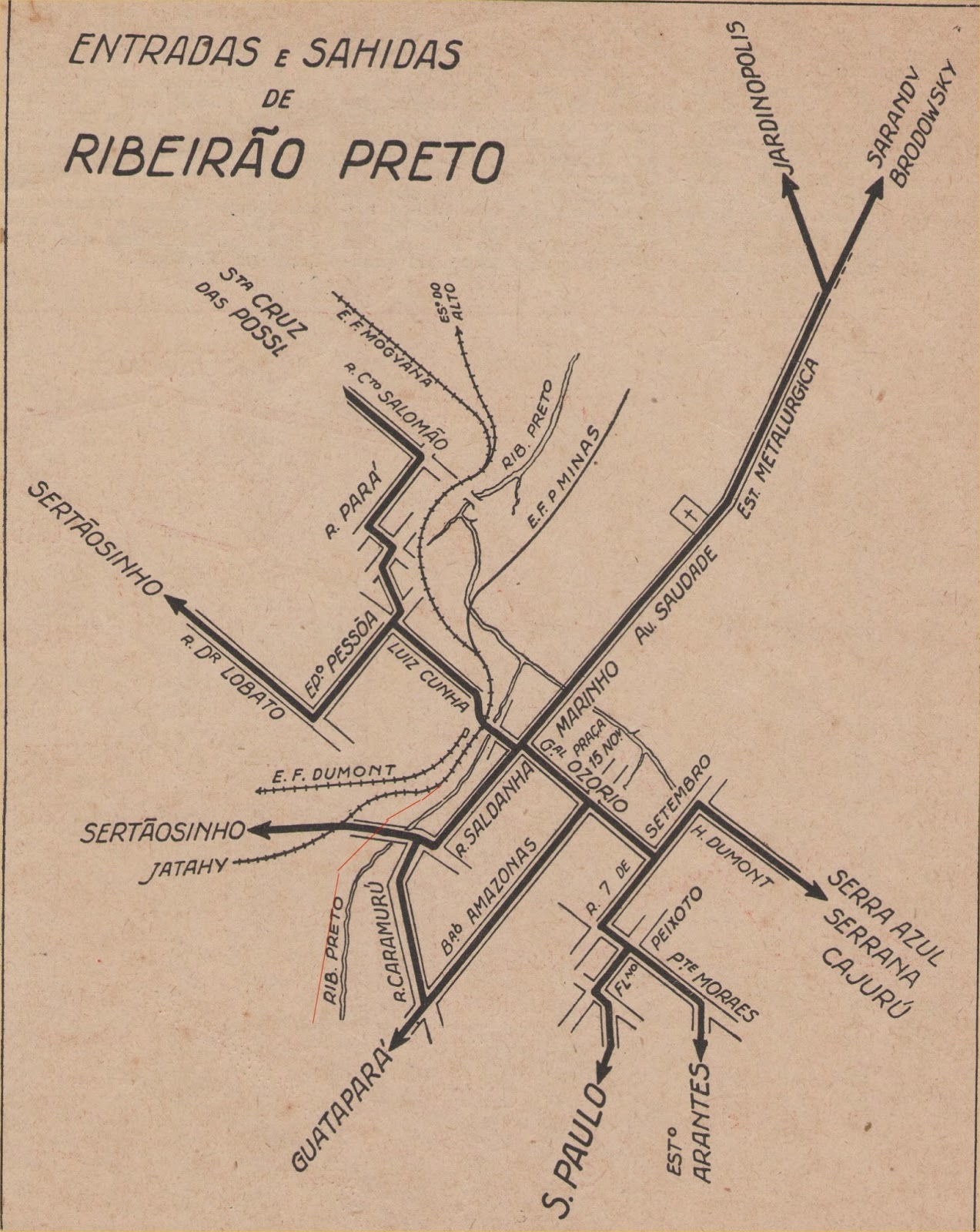 Blog do Ralph Giesbrecht RIBEIRÃO PRETO, ANOS 1930 RODOVIAS E TRILHOS Blog do Ralph Giesbrecht RIBEIRÃO PRETO, ANOS 1930 RODOVIAS E TRILHOS