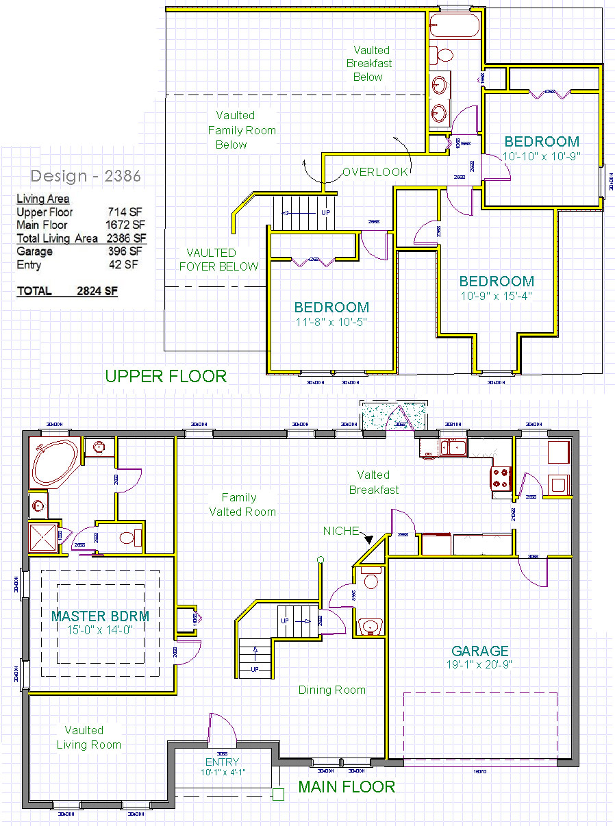 Residential House Plans 