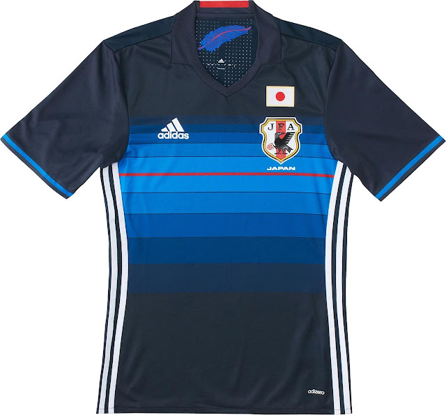 日本代表 2016-17 ユニフォーム-ホーム