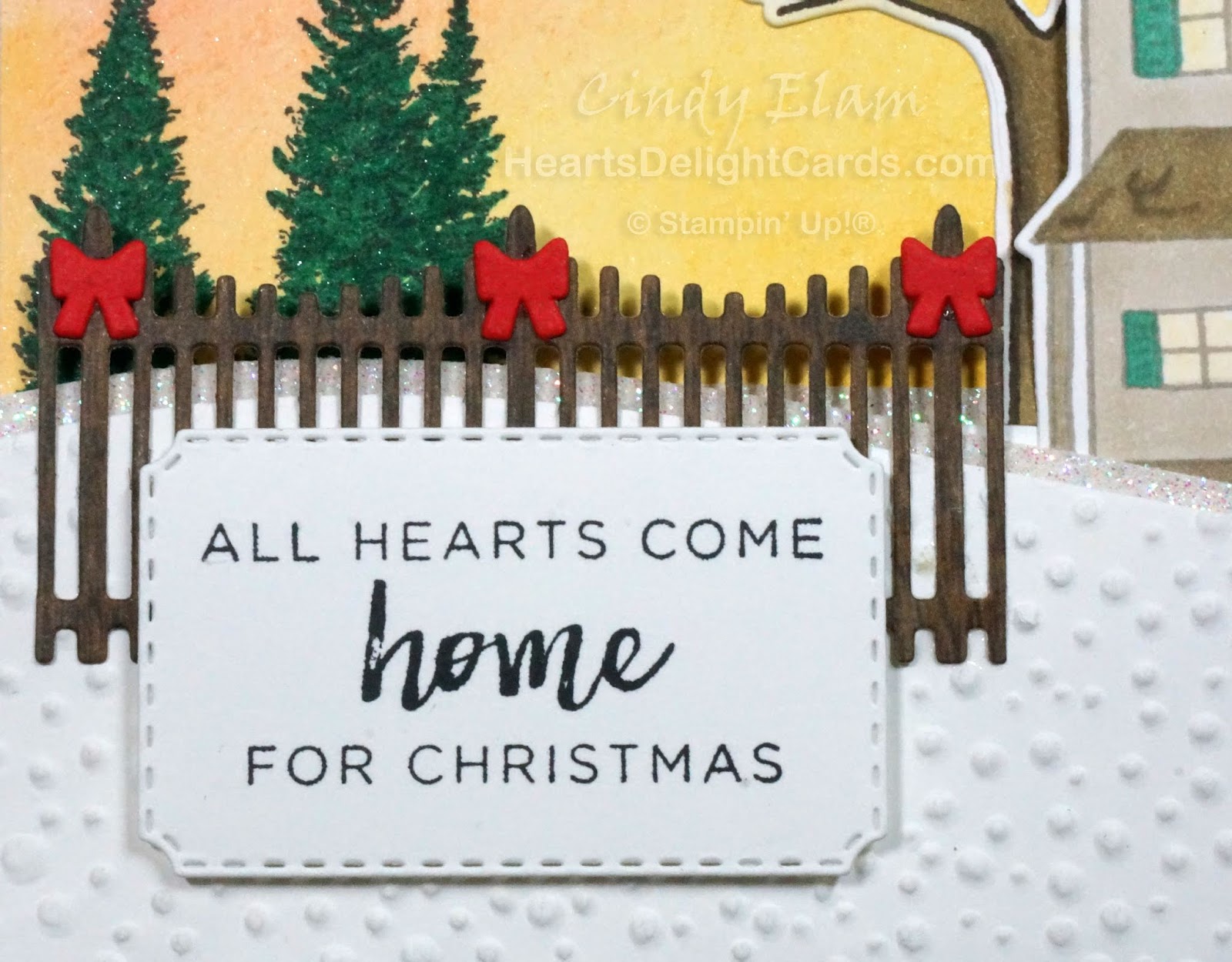 Heart's Delight Cards Home for the Holidays Tour de Freaks