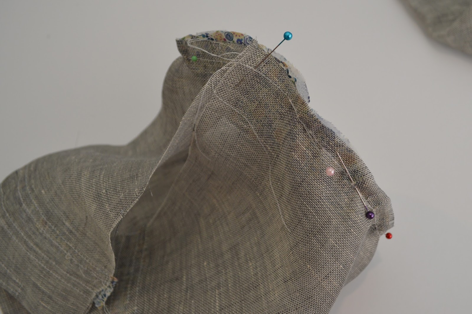 Gee's Projects Drawstring bagsTutorialGauzy Linen gift bags