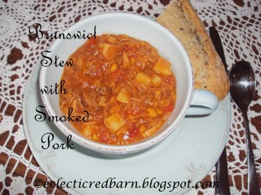 Eclectic Red Barn: Brunswick Stew with Smoked Pork