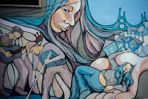 Exploring murals at Mission District in San Francisco! street art murals mission district san francisco