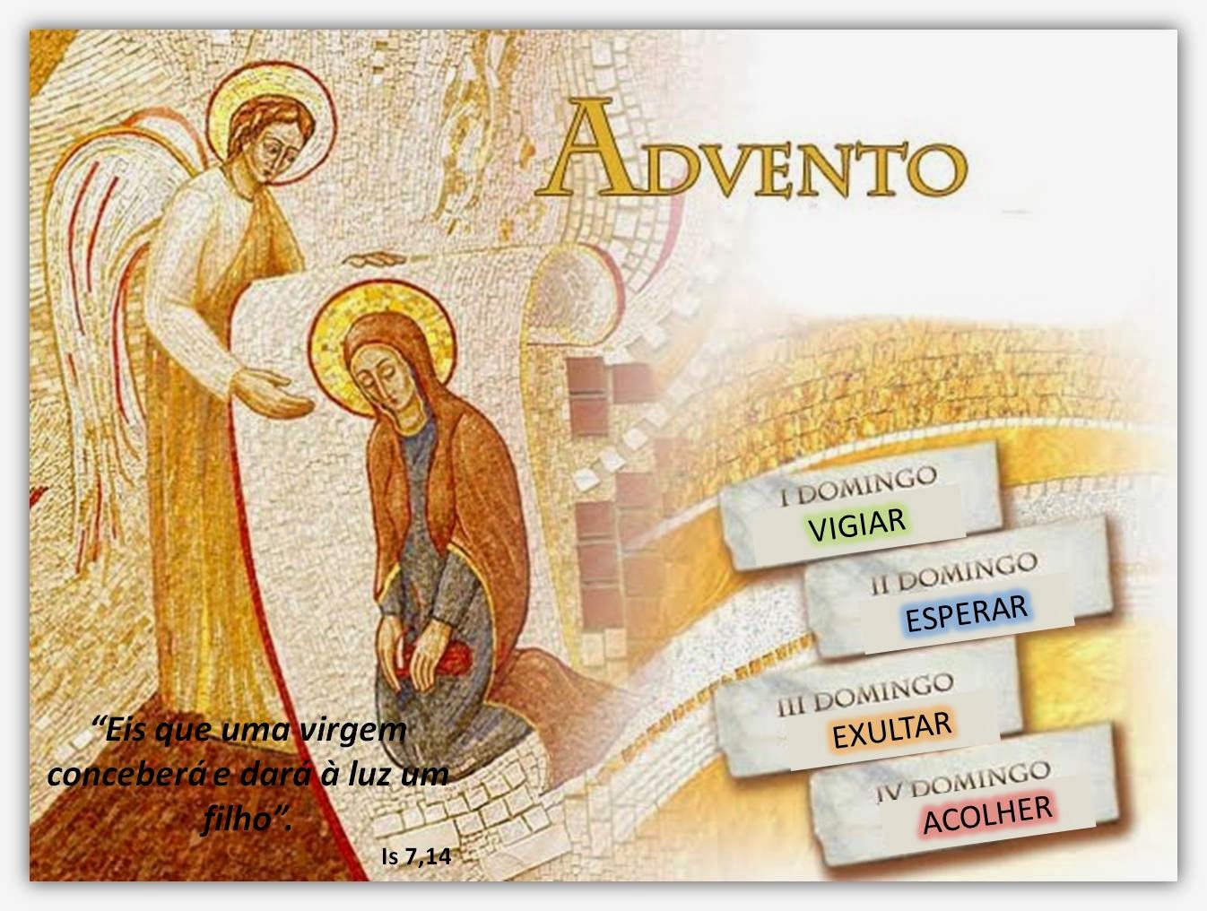 Seminário Dom Mário Tempo do Advento Vinde