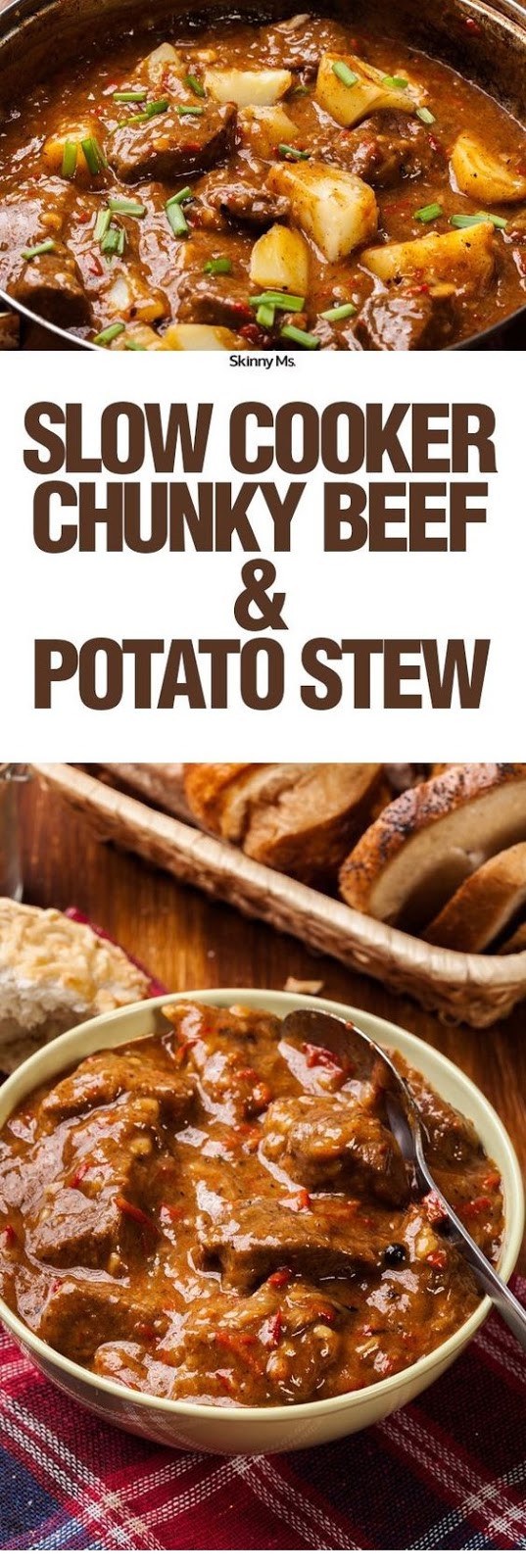 Slow Cooker Thick & Chunky Beef Stew