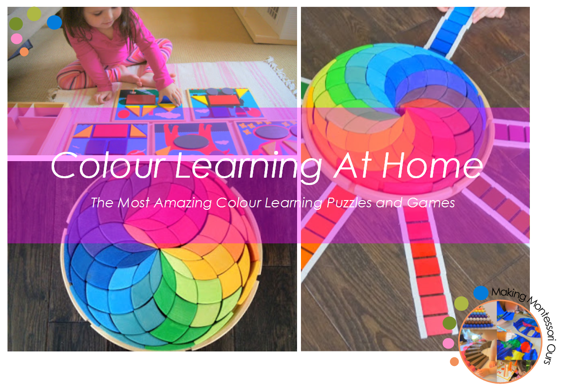 The Best Colour Learning Puzzles & Games For Kids, Montessori At Home