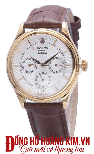 đồng hồ nam rolex dây da giảm giá chính hãng đồng hồ nam rolex dây da giảm giá chính hãng