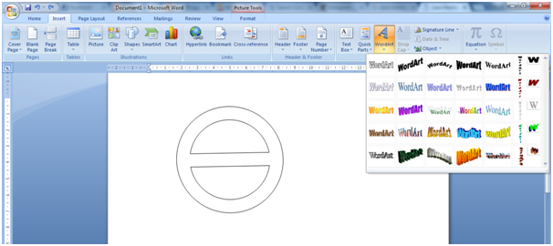 belajar tik mudah: Cara Membuat Logo Stempel di Ms Word