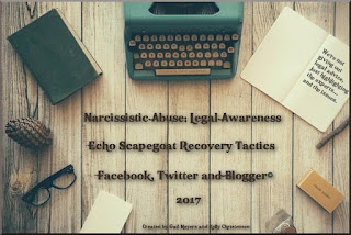 Narcissistic Abuse: Legal Awareness I on Narcissism: Echo Apologetics 2019
