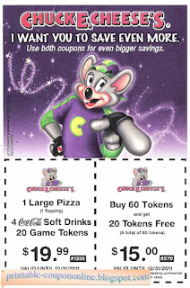 Free Printable Chuck E Cheese Coupons Free Printable Chuck E Cheese Coupons