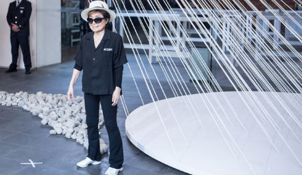 Tierra de esperanza de la artista Yoko Ono en el Museo Memoria y Tolerancia 