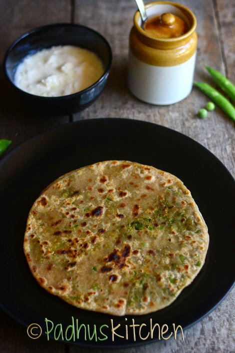 Peas Paratha Peas Paratha