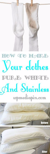 How To Make Your Clothes Pure White And Stainless