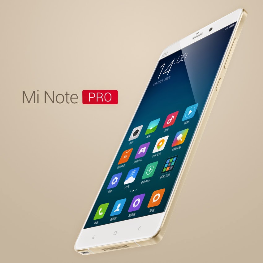 Inilah Harga dan Spesifikasi Lengkap HP Xiaomi Mi Note Pro 