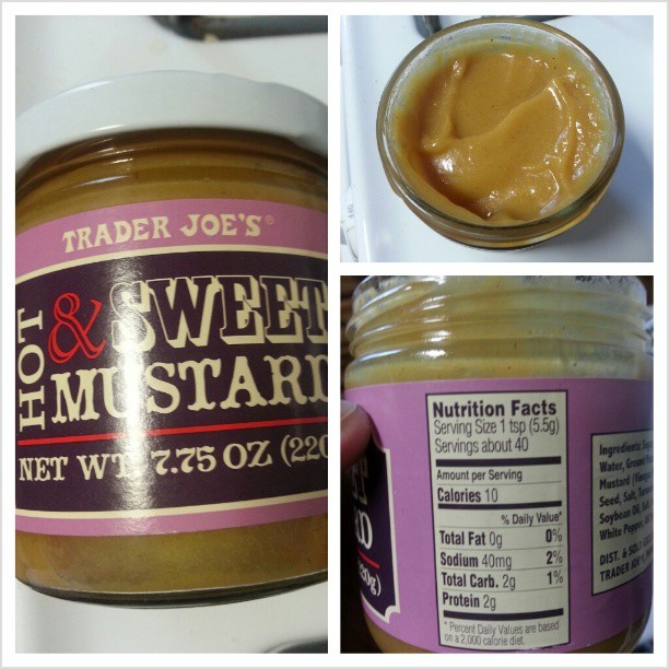 Shannon's Lightening the Load Trader Joe’s Hot & Sweet Mustard