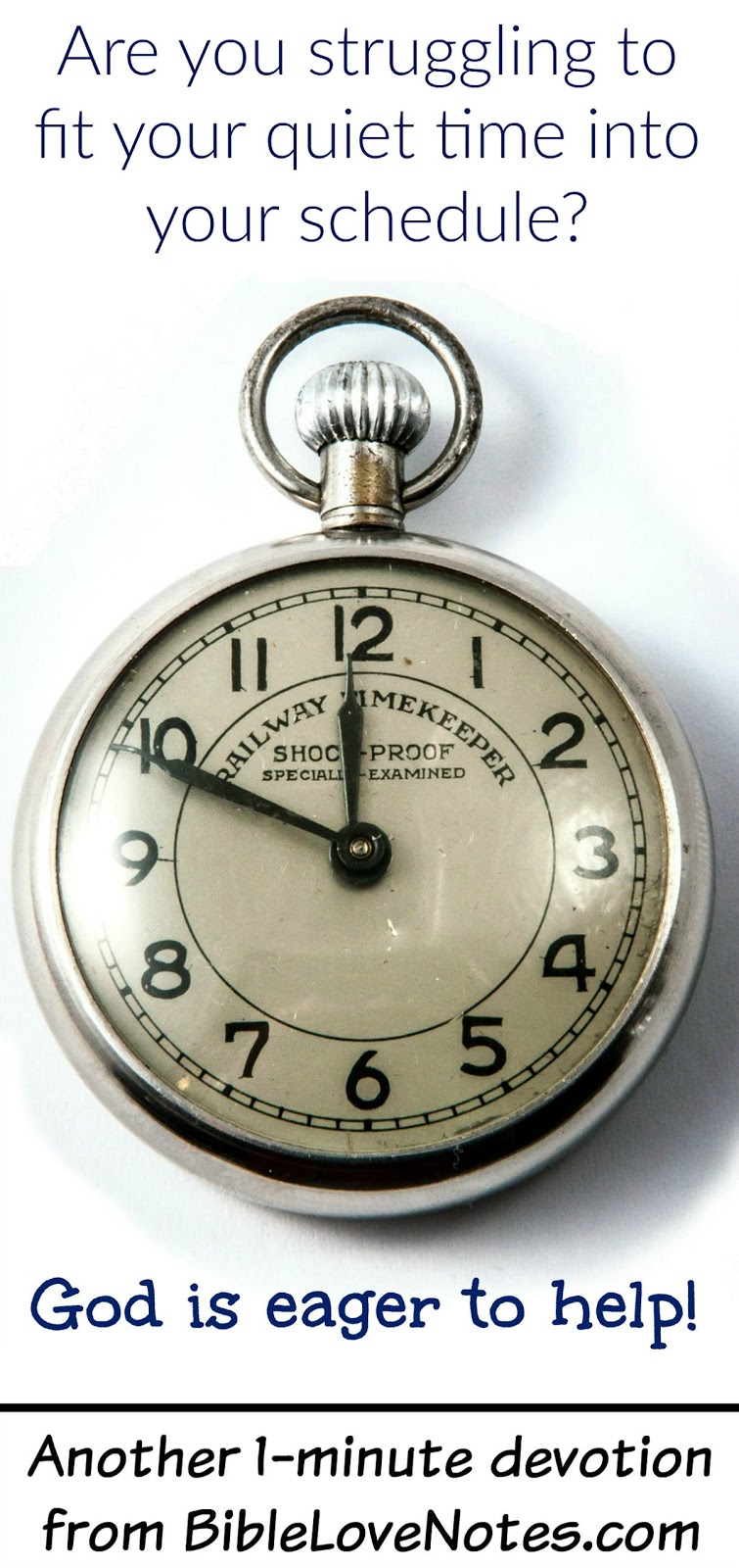 1Minute Bible Love Notes quiet TIME