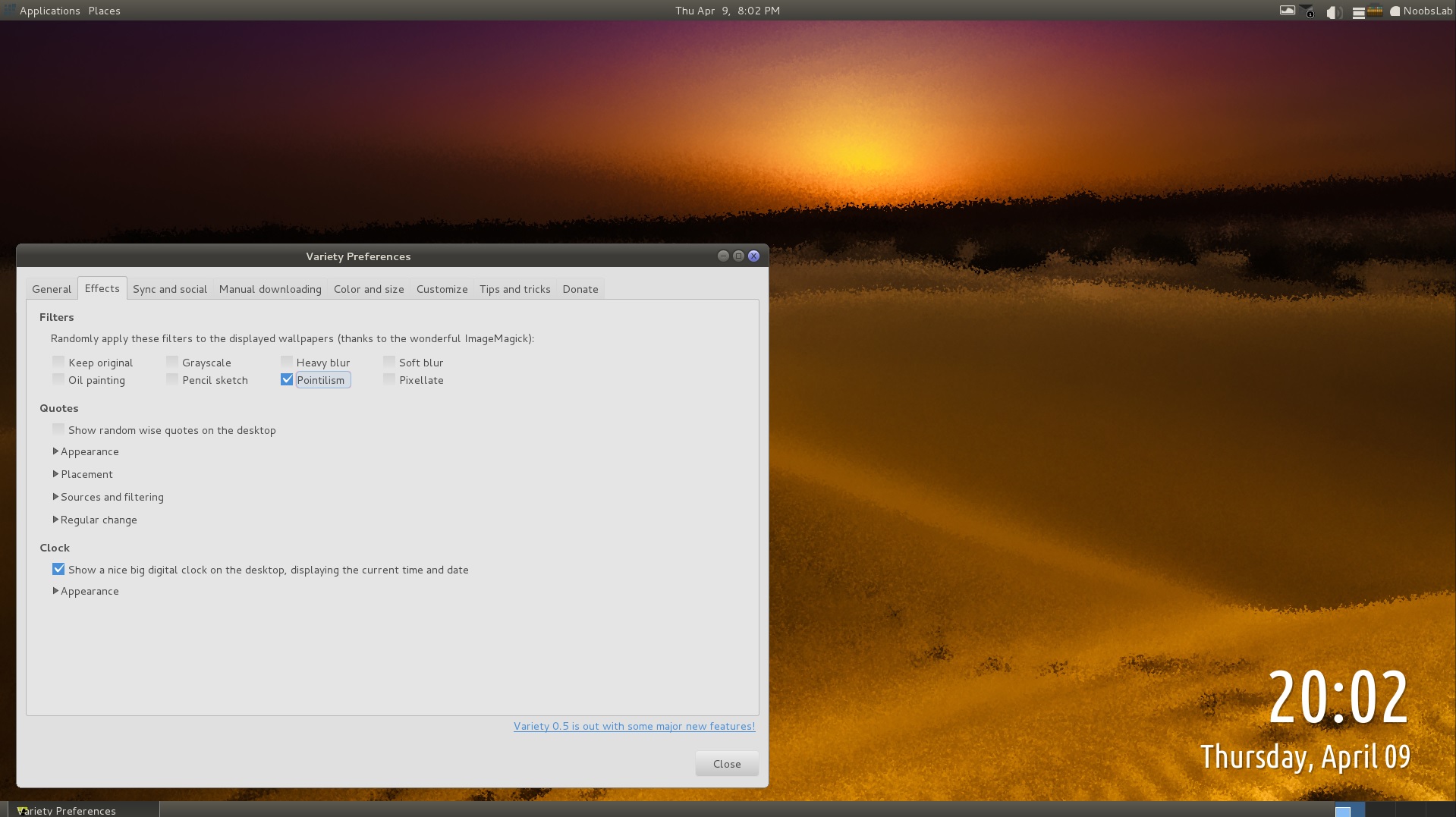 Install Variety Wallpaper Changer in Debian 7 & 8 and its Derivatives