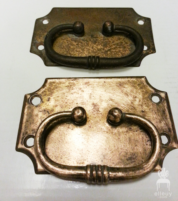 beautiful restored brass hardware