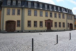 Fotografie Goethes Wohnhaus in Weimar