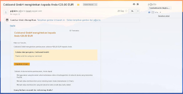 20 Euro dari Uploaded