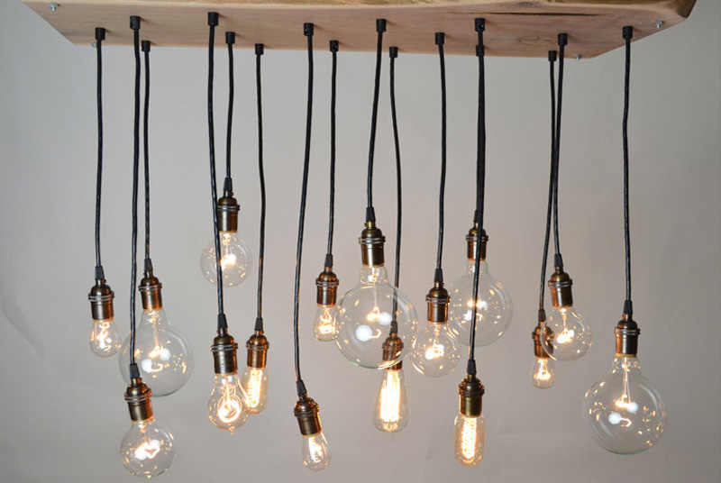 Cómo decorar con una simple bombilla