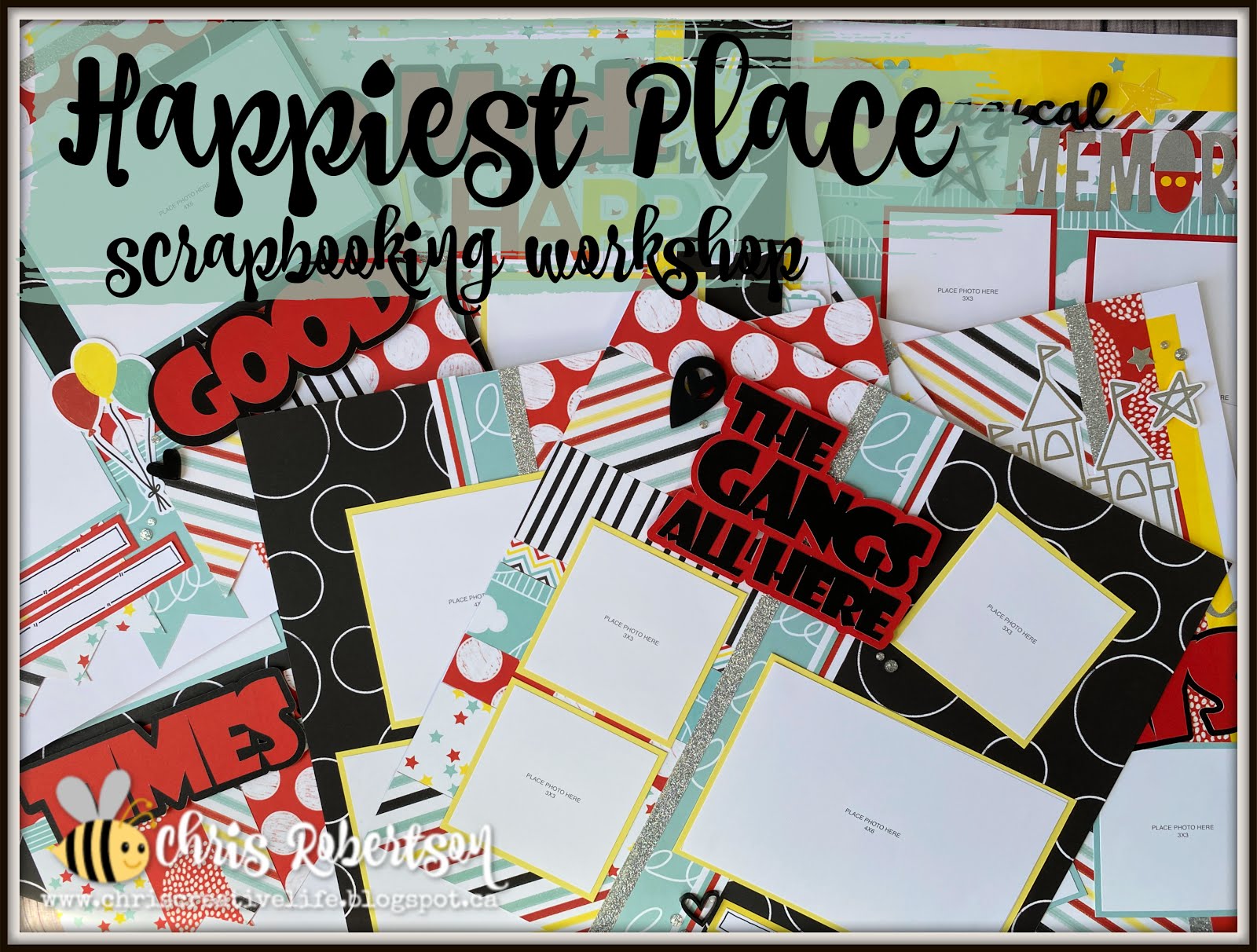 Happiest Place Scrapbooking Workshop Guide