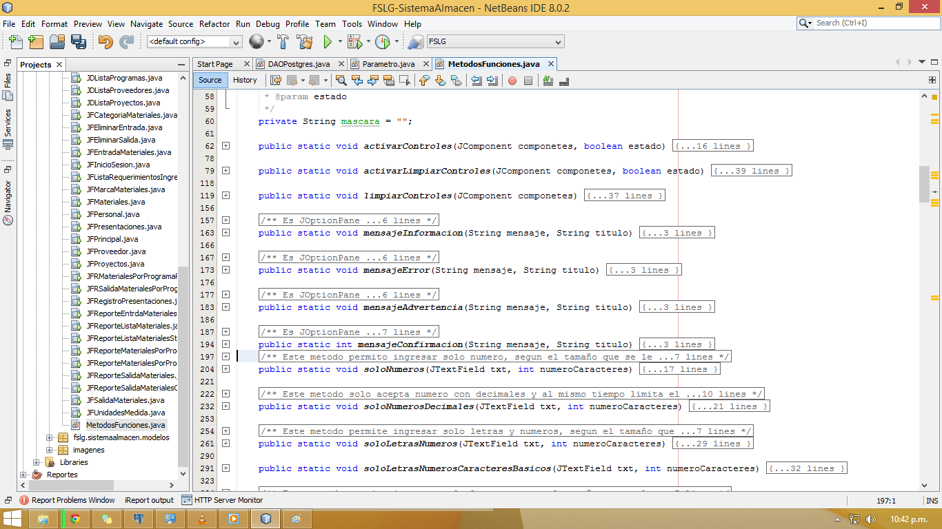 Clases en Java "Generar Reportes, Conexión a BD y Validaciones ...