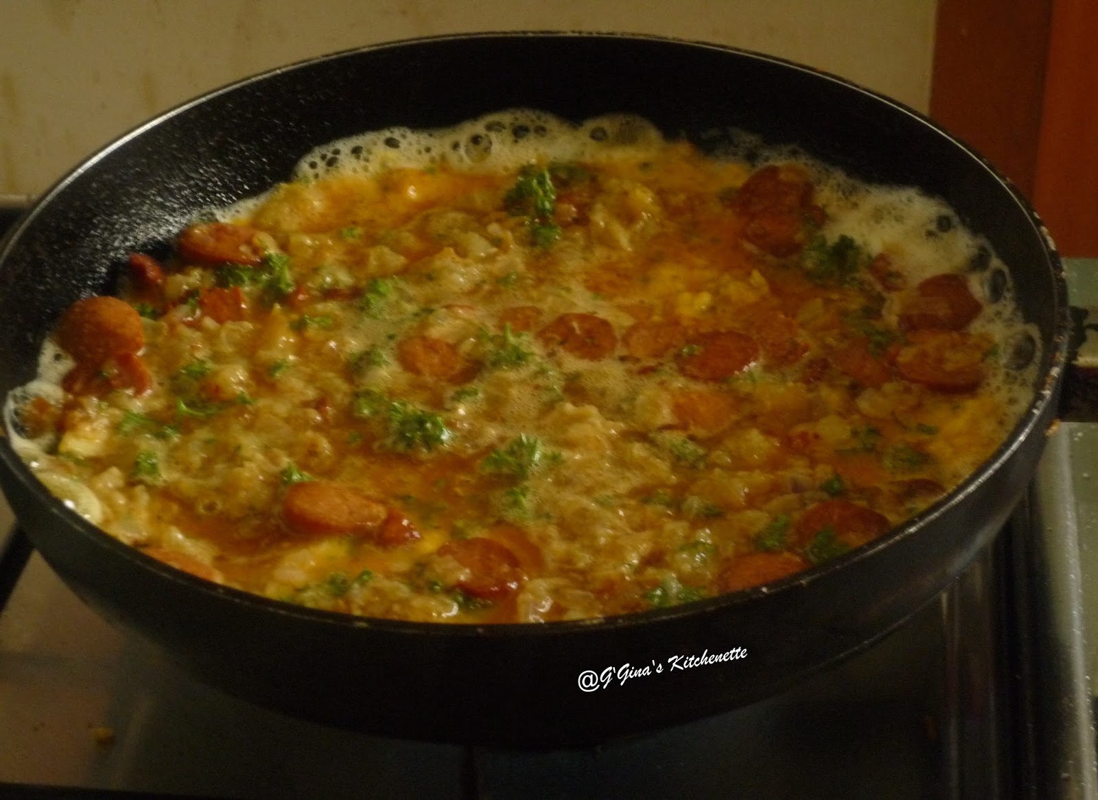 G'Gina's Spanish Omelette [Tortilla de patatas con cebolla