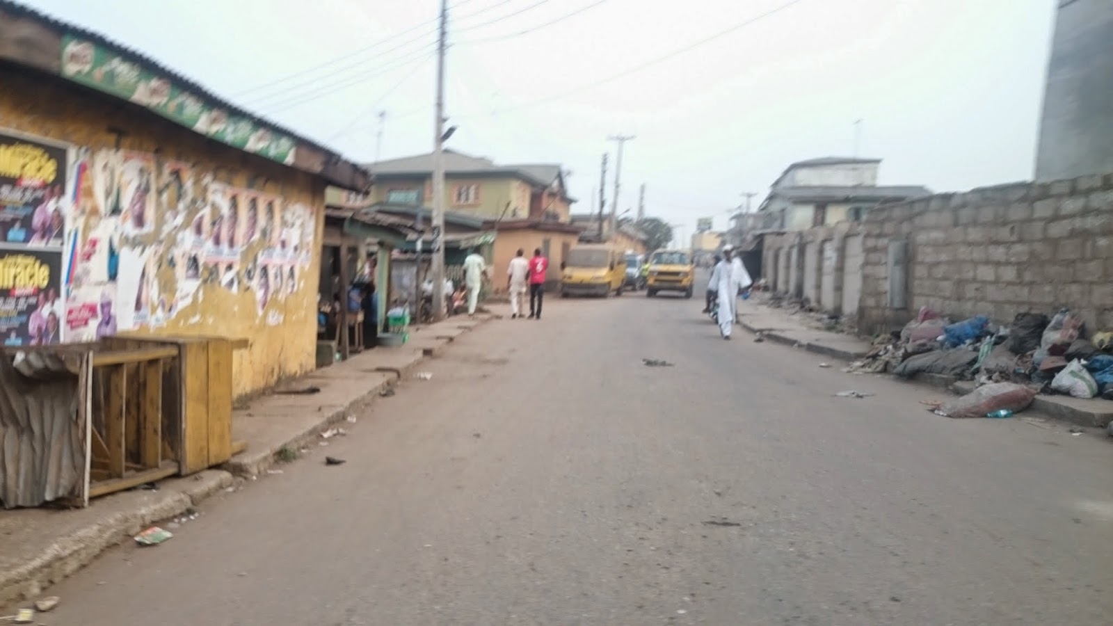 Filthy environment, Iyana Ipaja, Lagos
