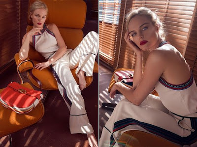 @InstaMag - Actress Kate Bosworth teamed up with fashion designer Tory Burch to create her own bag -- the Kate Bosworth X Gemini Bag. kate-bosworth-creates-own-handbag