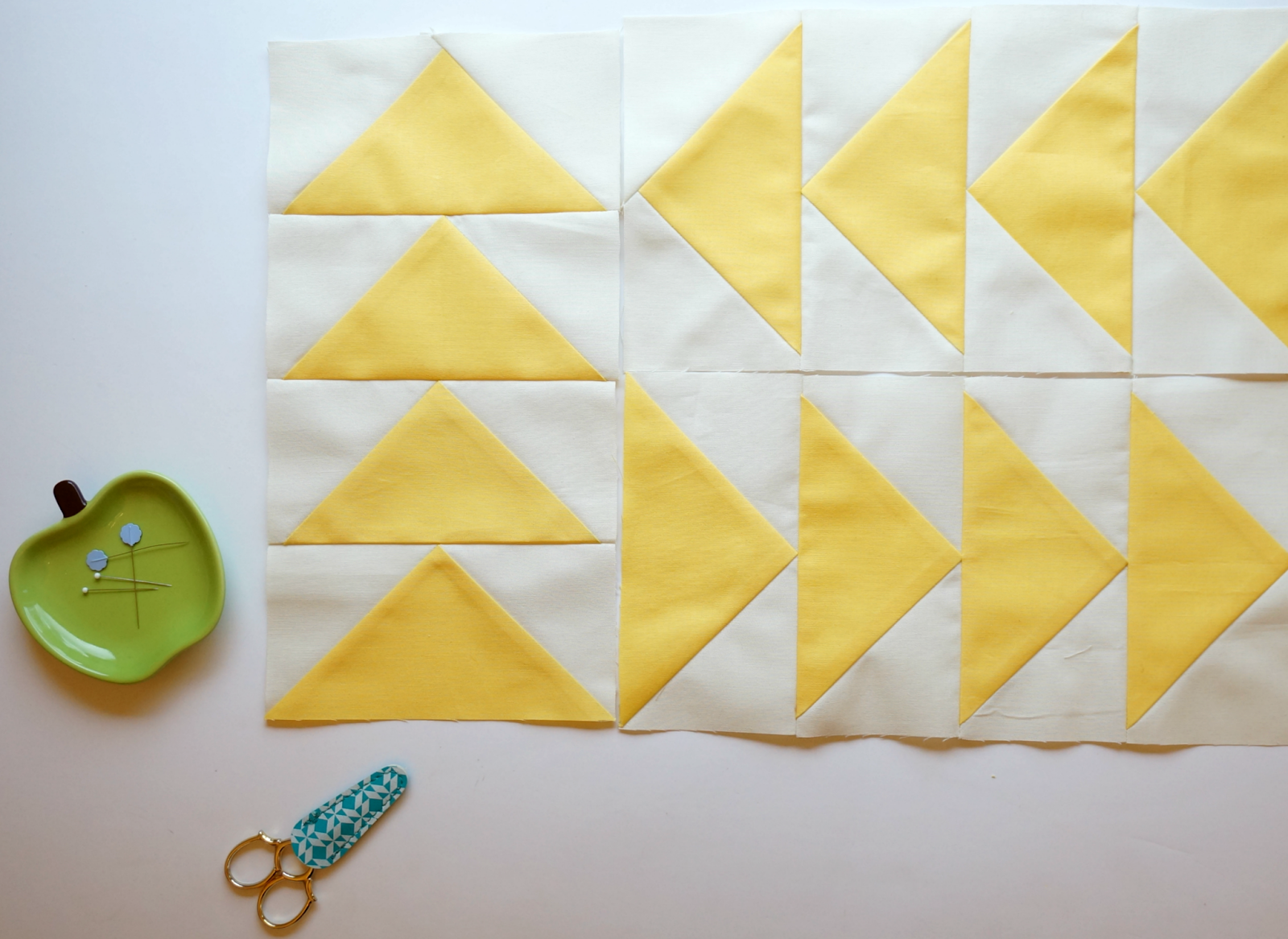 How to Use the Quilt in a Day Flying Geese Ruler - Fat Quarter