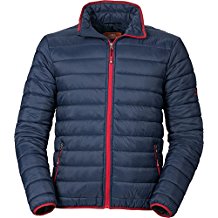 Nordcap Herren Stepp-Jacke in Daunenoptik, Leichte Outdoorjacke in Blau mit lässigen Kontraste in Rot, tolle Übergangs- & Winterjacke (Gr. M - XXXL) Nordcap Herren Stepp-Jacke in Daunenoptik, Leichte Outdoorjacke in Blau mit lässigen Kontraste in Rot, tolle Übergangs- & Winterjacke (Gr. M - XXXL)