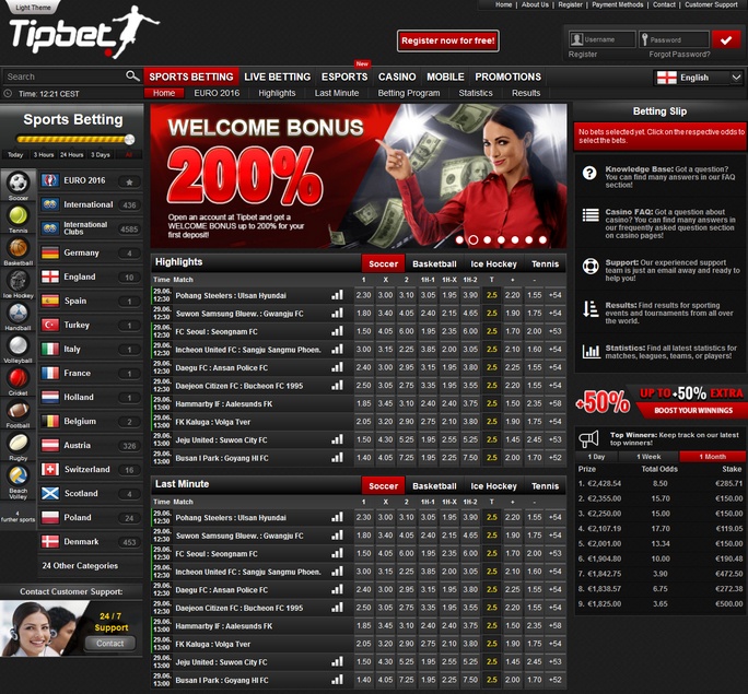 Tipbet Tipbet Screen