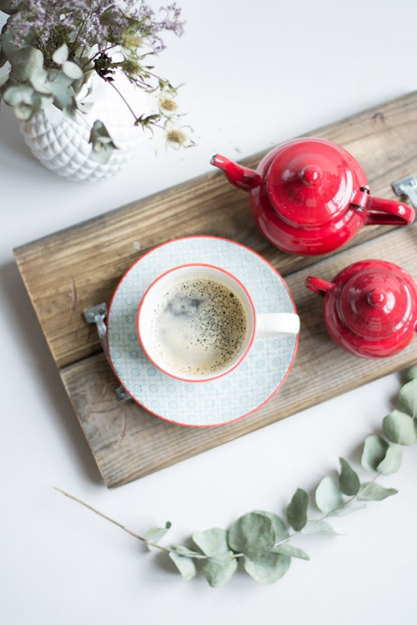 Bandeja madera y tiradores diy