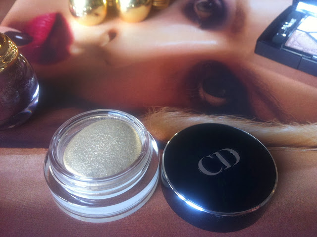 DIOR Natale 2013 Golden Winter Collection make up diorshow fusion mono eyeshadow ombretto in crema